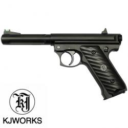 Pistolet CO2 MK2 KJ Works - Puissant, Semi-Automatique, 480 FPS