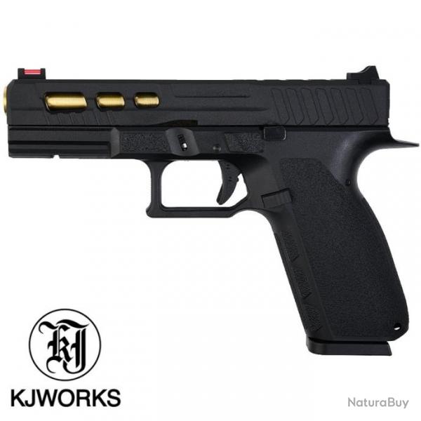 Pistolet CO2 KJ Works KP-13C Blowback - Rplique Airsoft Performante avec Rail Picatinny