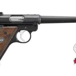 PISTOLET RUGER MARK IV STANDARD (ED : 75° ANNIVERSAIRE) - 22 LR - 6,88" - 10 coups