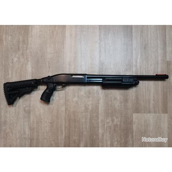 Fusil  pompe REMINGTON 870 Wingmaster - Calibre 12/70 - Canon 47 cm - 3+1 (Occasion bon tat)