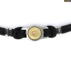 ELDEN PARIS BRACELET DOUILLE ET CORDON BANG BANG CAL .357 MAGNUM COULEUR NOIR 22 CM (011914)