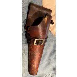 Holster western pour revolver poudre noire petit prix