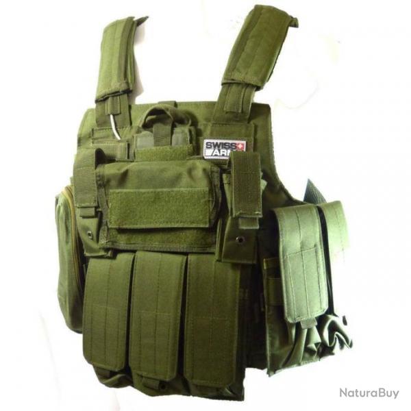 BF24 ! Plate Carrier CRS type CIRAS - Olive Drab - Swiss Arms