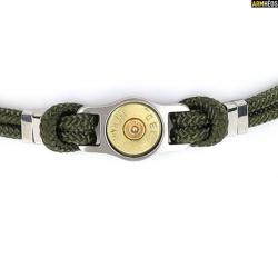 ELDEN PARIS BRACELET DOUILLE ET CORDON BANG BANG CAL .357 MAGNUM COULEUR KAKI 22 CM (011913)