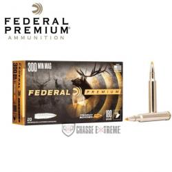 20 Munitions FEDERAL Premium Cal 300 Win 180Gr Trophy Bonded Tip