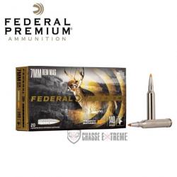 20 Munitions FEDERAL Premium Cal 7mm Rem Mag 140Gr Trophy Bonded Tip