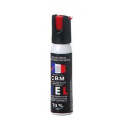 BOMBE GEL DEFENSE CS CAPOT 1/4 DE TOUR 25ML