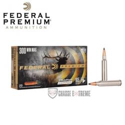 20 Munitions FEDERAL Premium Cal 300 Win 165Gr Trophy Copper