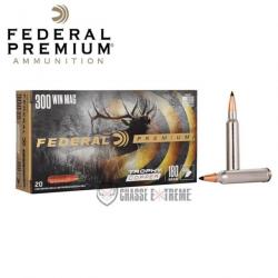 20 Munitions FEDERAL Premium Cal 300 Win 180Gr Trophy Copper