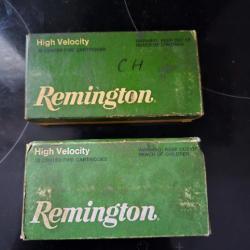 40 BALLES REMINGTON CAL 222 REM MAG