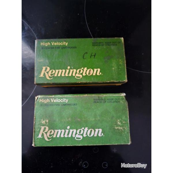 40 BALLES REMINGTON CAL 222 REM MAG