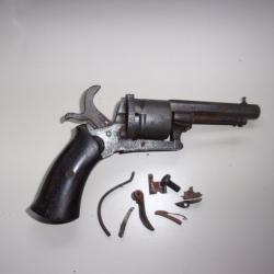 revolver à broche