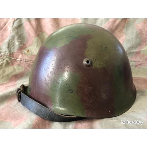 Casque M33 Italien 3 ton sawdust camo