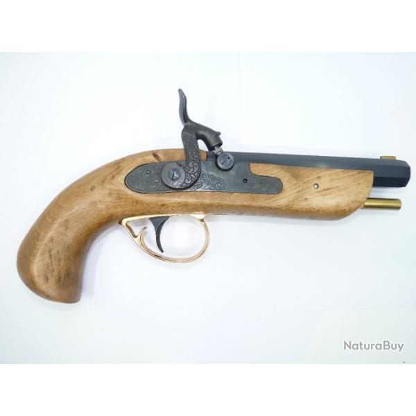 Pistolet  percussion Plains Cal.45PN Fabrication espagnole DIKAR Occasion