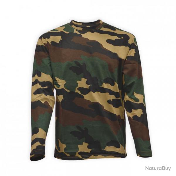 BLACK FRIDAY! Tee Shirt Camo Manches Longues Taille 5