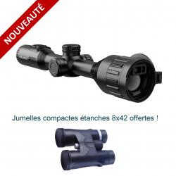 HIKMICRO STELLAR SQ50L 3.0 - Lunette de vision thermique avec télémètre + Jumelles 8x42 offertes !
