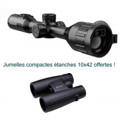 HIKMICRO STELLAR SQ50L 3.0 - Lunette de vision thermique avec télémètre + Jumelles 10x42 offertes !