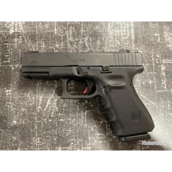 glock 19 gen 4 + organe fibre + dtente