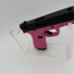 DESTOCKAGE - OCCASION - ISSC - PISTOLET - CAT B - M22 - PINK / BLACK - ROSE / NOIR - 22LR - 111005