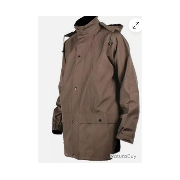 NEUF : Veste de pluie 100% impermeable Chasse / peche - SOMLYS 423 - Taille XXL