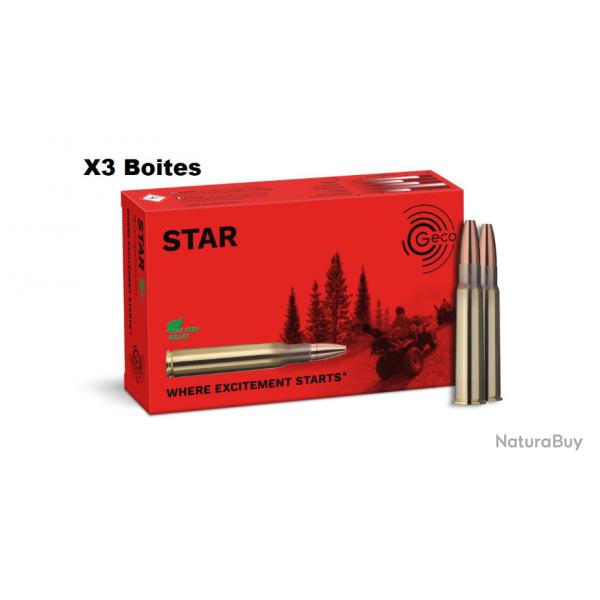 3 BOITES GECO 8x57 JRS STAR 10.4G 160GR