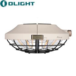 Olight Haloop - COULEUR BEIGE ARGILE - Lanterne parasol rechargeable pour camping