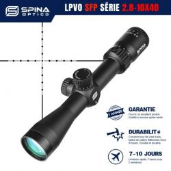 Lunette de visée LPVO SFP SERIE 2.8-10X40 11mm