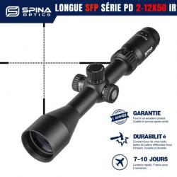 Lunette de visée LPVO SFP SERIE 2-12x50 20mm LIVRAISON GRATUITE !!!