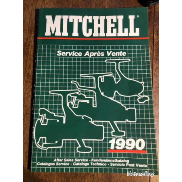 1 catalogue sav 1990 Mitchell moulinet pche collection occasion