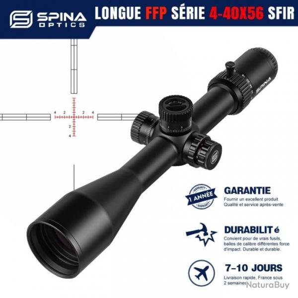 LONGUE FFP SERIE 4-40X56 SFIR LIVRAISON GRATUITE !!!