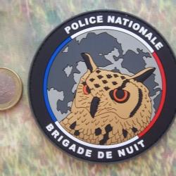 écusson obsolète  brigade de nuit insigne PVC collection