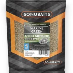 SONUBIATS STIKI METHOD PELLETS MARINE GREEN 2MM 650GR