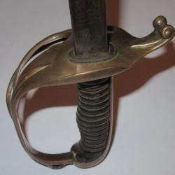 sabre modèle 1882 officier signé Barré avec fourreau