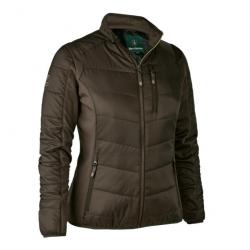 Veste doudoune DEERHUNTER lady heat marron