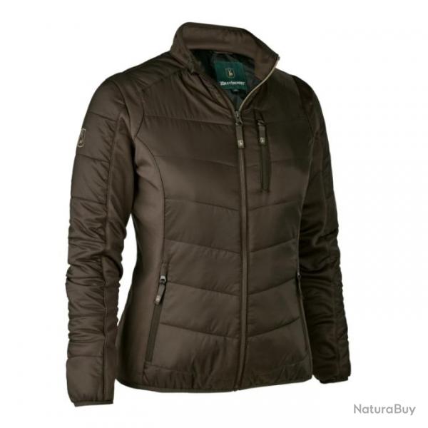 Veste doudoune DEERHUNTER lady heat marron