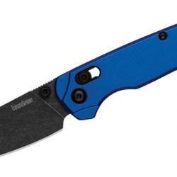 Couteau Kershaw Bel Air Blue Manche Alu Lame Acier CPM-MagnaCut IKBS DuraLock Made USA KS6105NBBW