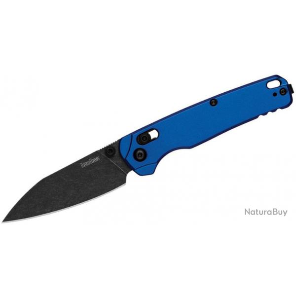 Couteau Kershaw Bel Air Blue Manche Alu Lame Acier CPM-MagnaCut IKBS DuraLock Made USA KS6105NBBW