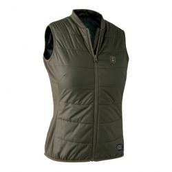 Gilet chauffant DEERHUNTER lady heat vert