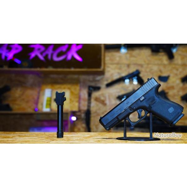 OCCASION PISTOLET GLOCK 19 GEN 4 + CANON FILETE