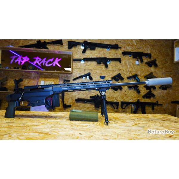 OCCASION CARABINE TIKKA T3X TAC A1 CAL 6.5 CREEDMOOR + MODERATEUR + BIPIEDS ATLAS