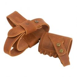 WAYNE'S DOG-Ceinture de cerclage en cuir avec boucle de montage BEIGE LIVRAISON GRATUITE !!