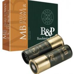 Boite 25 Cartouche B&P MB Dual Power CAL. 12 / 70 MM