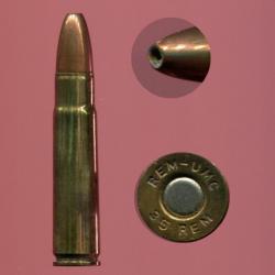 .35 Remington - fabrication REM-UMC - balle cuivre pointe creuse