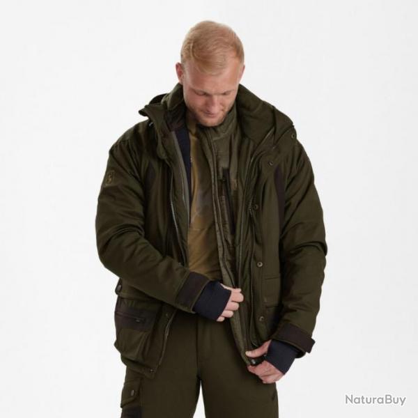 HS Veste Deerhunter Muflon Zip-In Green