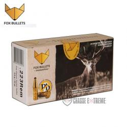 20 Cartouches FOX BULLETS Cal 223 Rem 55Gr Fox Classic Hunter