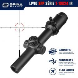 Lunette de visée LVPO SFP SERIE  1-10x24 paiement 3 ou 4 fois LIVRAISON GRATUITE