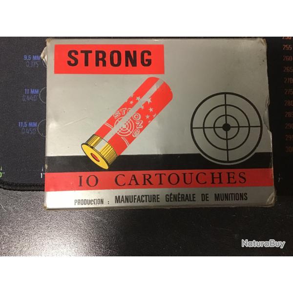 10 munition Strong poudre T cal 16 pb 6