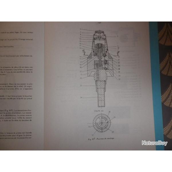 livre d'armurier sur les munitions de mortiers Franais