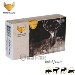 20 Cartouches FOX BULLETS Cal 300 Win Mag 180Gr Fox Classic Hunter