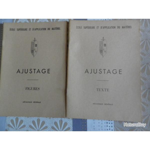 2 livres d'armurier militaire "ajustage"